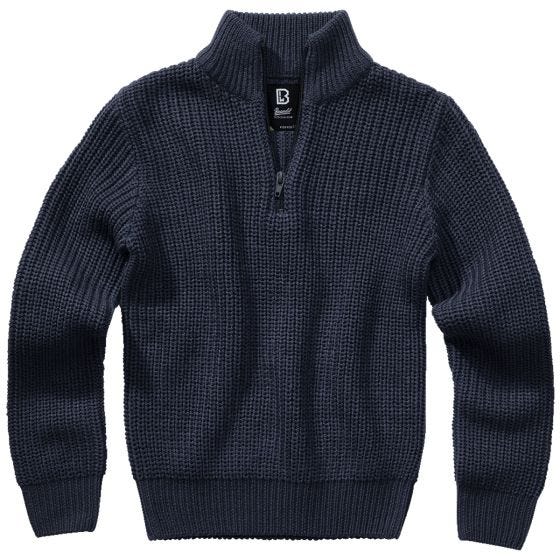 Brandit Maglione Bambini Marine Troyer - Navy