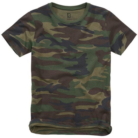 Brandit T-shirt Bambini - Woodland