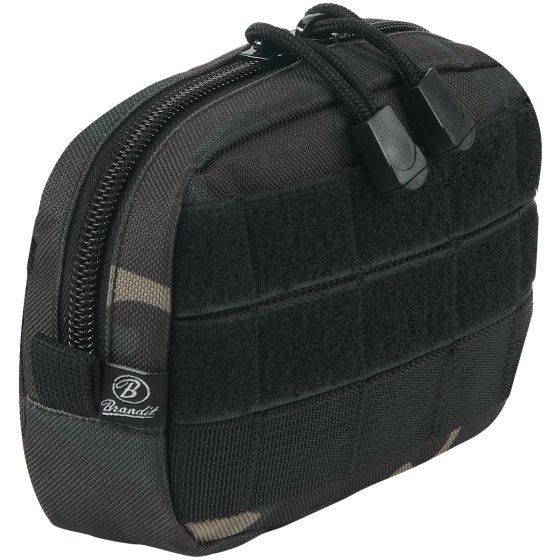 Brandit astuccio MOLLE compatto in Dark Camo