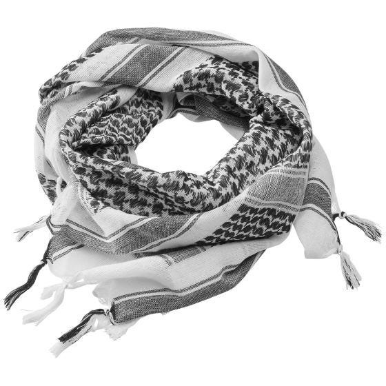 Brandit sciarpa/kefiah in bianco/nero