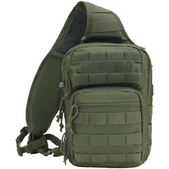 Brandit zaino monospalla US Cooper in verde oliva