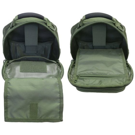 Brandit zaino monospalla US Cooper in verde oliva
