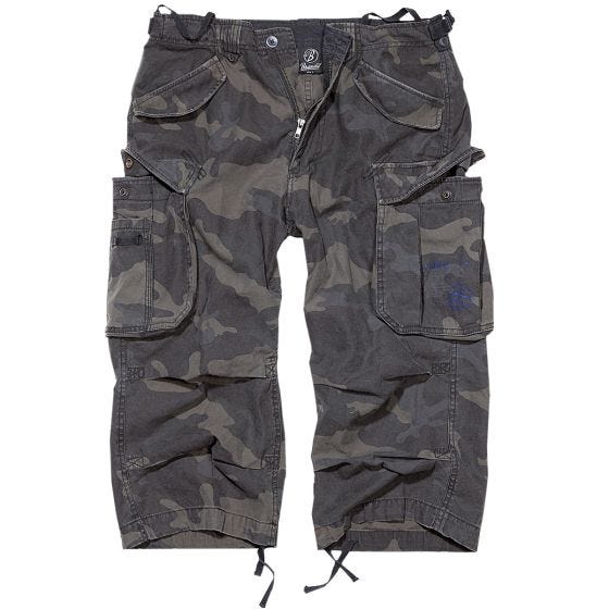 Brandit bermuda Industry Vintage 3/4 in Dark Camo