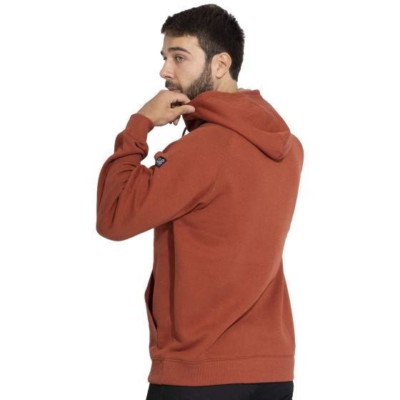 CLOMOD Felpa con cappuccio "Twirl" - Maroon Red