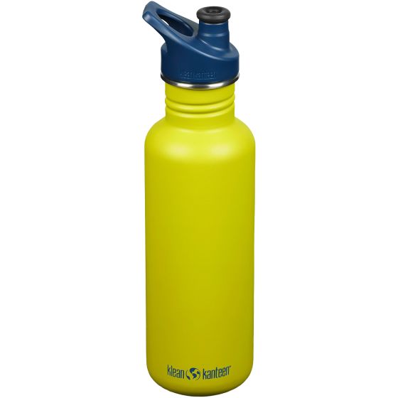 Klean Kanteen borraccia Classic con tappo Sport 800ml - Green Apple