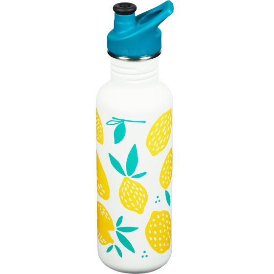Klean Kanteen borraccia Classic con tappo Sport 800ml - Lemon