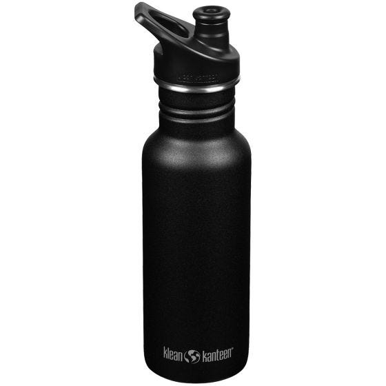 Klean Kanteen borraccia Classic con tappo Sport 532ml - Nero