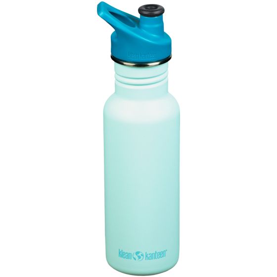 Klean Kanteen borraccia Classic con tappo Sport 532ml - Blue Tint