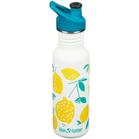 Klean Kanteen borraccia Classic con tappo Sport 532ml - Lemon