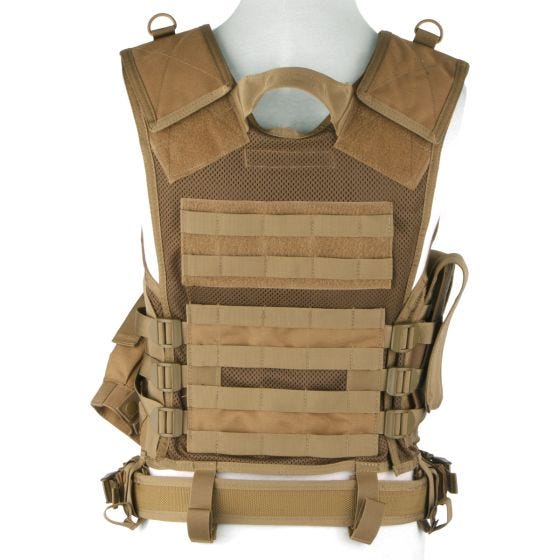 Condor gilet Crossdraw in Coyote Brown