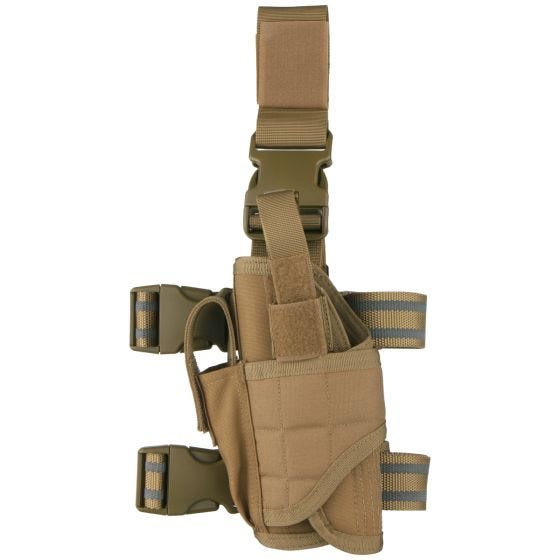Condor fondina da gamba per mancini in Coyote Brown