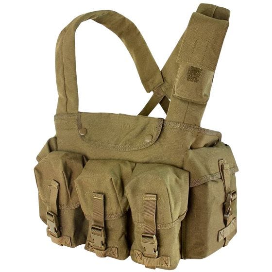 Condor Gilet tattico 7-Pocket - Coyote Brown