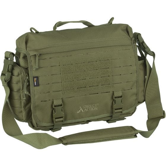Direct Action borsa messenger in Olive Green