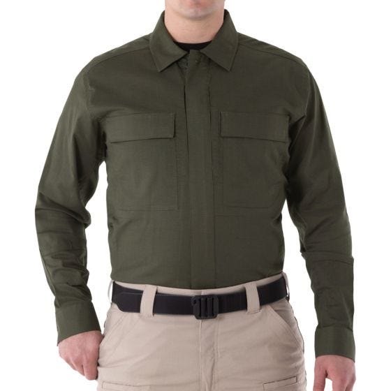 First Tactical camicia BDU V2 a maniche lunghe uomo in OD Green