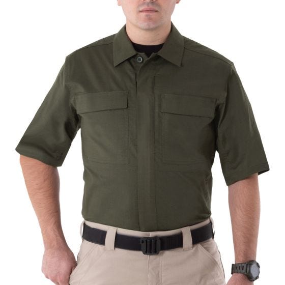 First Tactical camicia BDU V2 a maniche corte uomo in OD Green