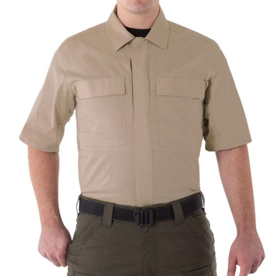 First Tactical camicia BDU V2 a maniche corte uomo in Khaki