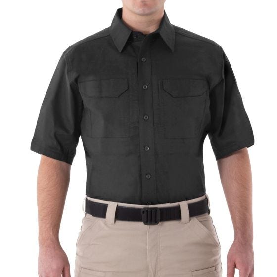First Tactical camicia Tactical V2 a maniche corte uomo in nero