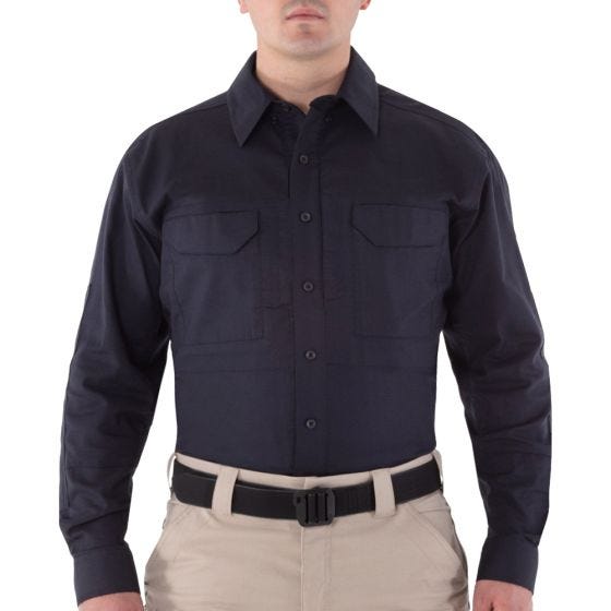 First Tactical camicia Tactical V2 a maniche lunghe uomo in Midnight Navy