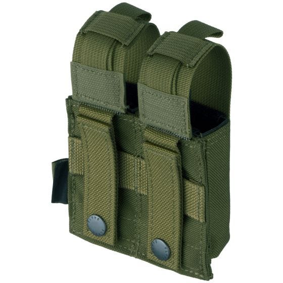 Flyye custodia doppia portacaricatore 9 mm con attacco MOLLE ver. HP in Olive Drab
