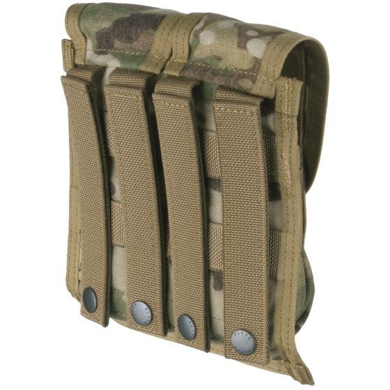 Flyye custodia doppia portacaricatore M4/M16 con attacco MOLLE ver. FE in MultiCam