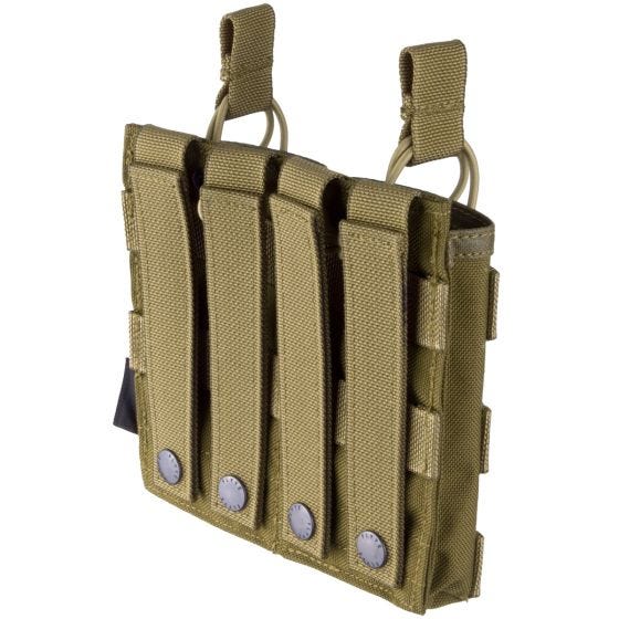 Flyye astuccio universale portacaricatore doppio MOLLE EV in Coyote Brown