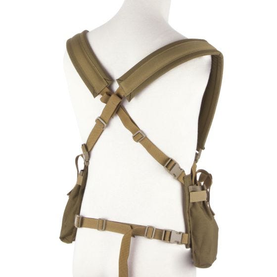 Flyye Chest Vest tattico LBT M4 in Coyote Brown