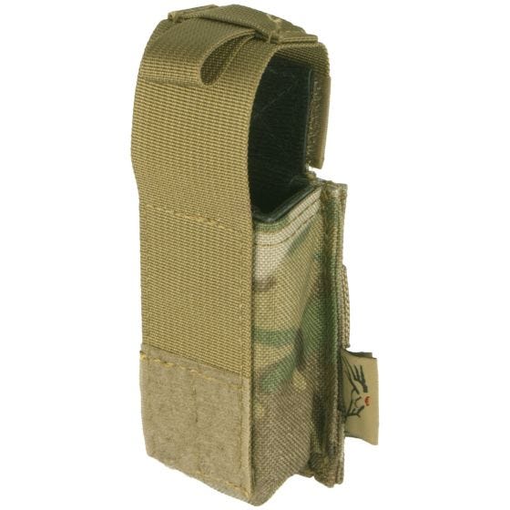 Flyye custodia singola portacaricatore pistola 9mm con attacco MOLLE Ver. HP in MultiCam