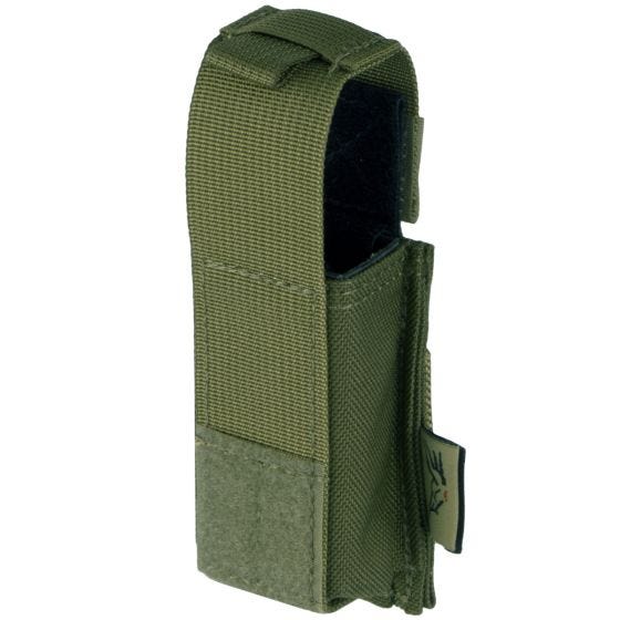 Flyye custodia singola portacaricatore pistola 9mm con attacco MOLLE Ver. HP in Olive Drab