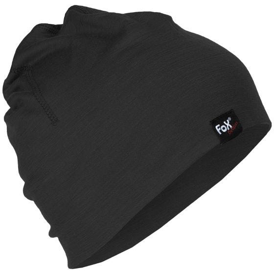 Fox Outdoor Berretto Merino Lite - Nero