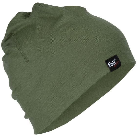 Fox Outdoor Berretto Merino Lite - Oliva