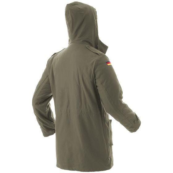 Mil-Tec parka esercito tedesco con rivestimento interno in verde oliva