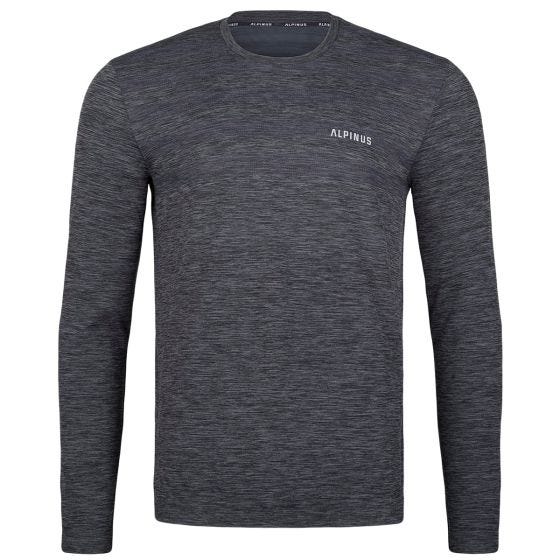 Alpinus Canottiera a maniche lunghe Tactical Antorno - grigio grafite