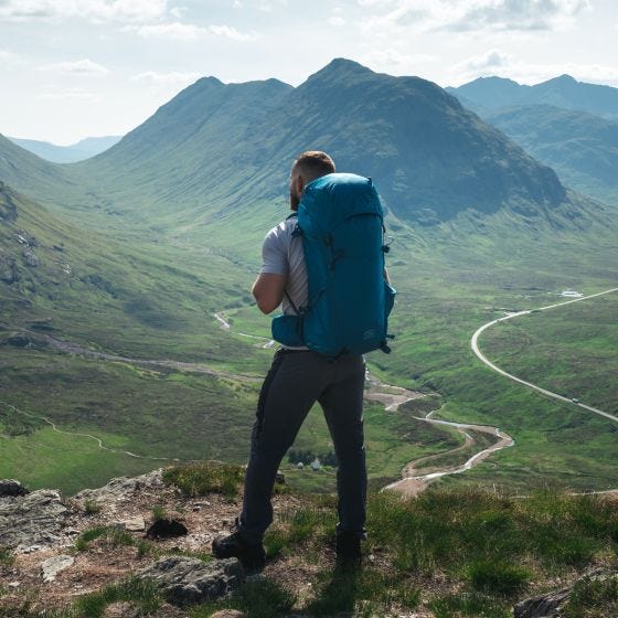 Highlander Zaino Uomo Ben Nevis 65L - Petrol