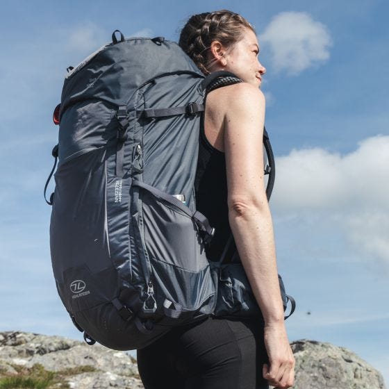 Highlander Zaino Da donna Ben Nevis 52L - Grigio