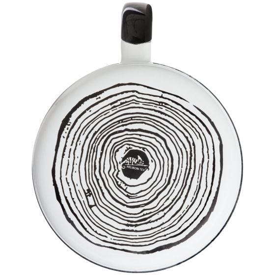 Helikon Tazza Axe Enamel 350ml - bianco