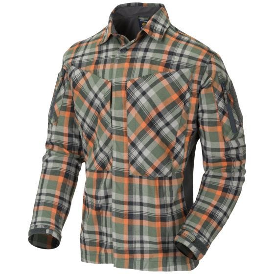 Helikon camicia MBDU in flanella Timber Olive Plaid