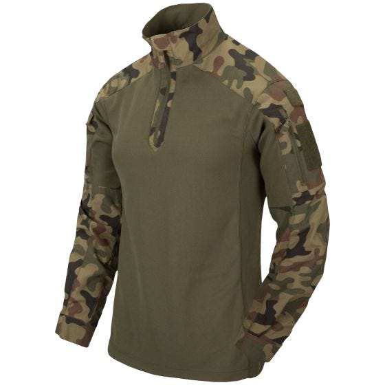 Helikon Camicia MCDU Combat in Ripstop - PL Woodland
