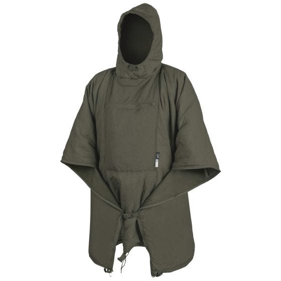 Helikon Poncho Swagman Roll Climashield Apex - Taiga Green