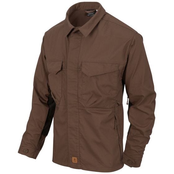 Helikon Camicia Woodsman - Earth Brown / Black A