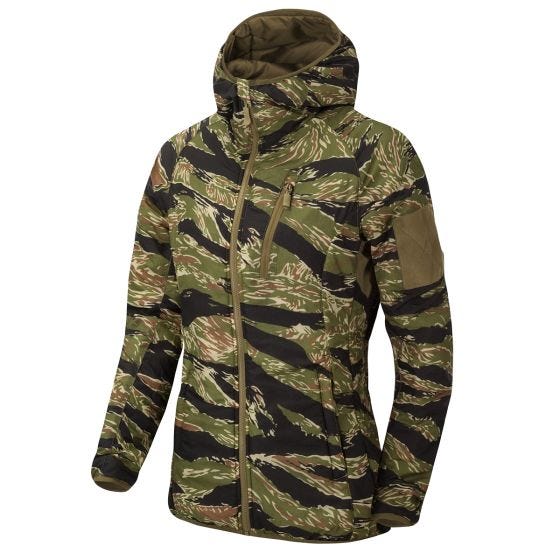 Helikon Giacca con cappuccio WolfHound da donna - Tiger Stripe