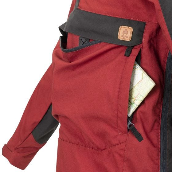 Helikon Giacca anorak Woodsman - Crimson Sky / Ash Grey