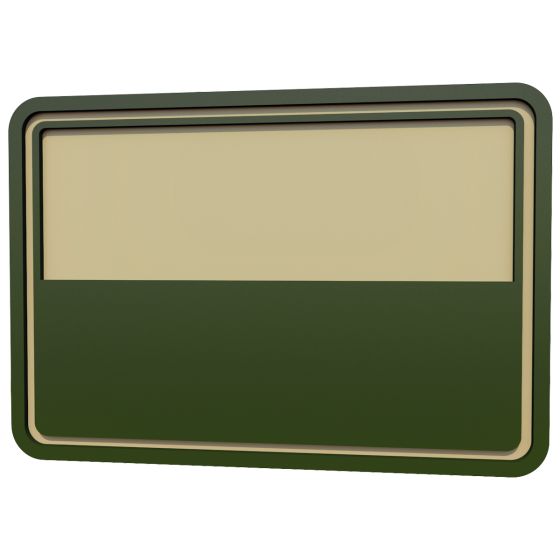 Helikon confezione da 2 patch Polish Subdued Flag in cachi