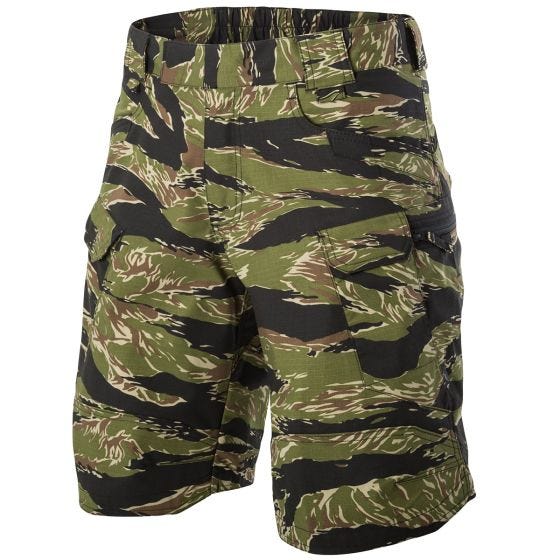 Helikon Pantaloni corti Urban Tactical 11" Stretch in policotone Ripstop - Tiger Stripe