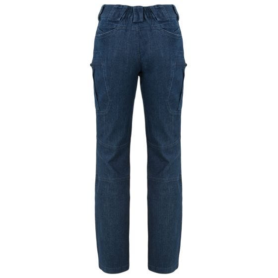 Helikon Pantaloni Women's UTP Resized Denim Stretch - Marine Blue