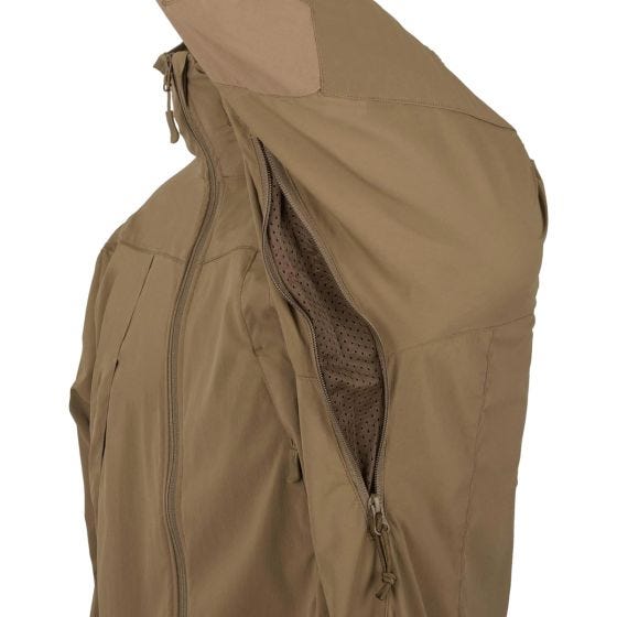 Helikon giacca Blizzard in StromStretch Mud Brown
