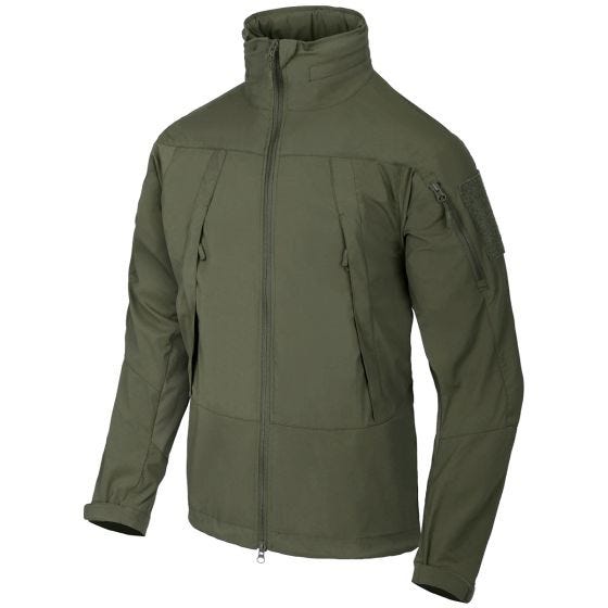 Helikon giacca Blizzard in StromStretch Taiga Green