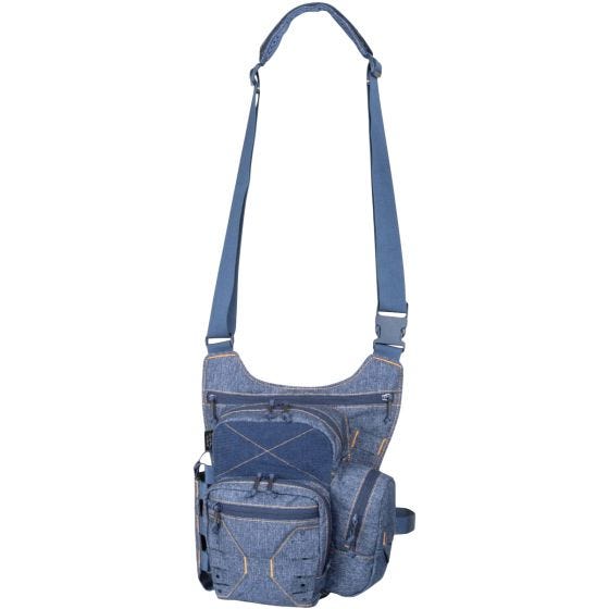 Helikon borsa a tracolla EDC in mélange blu