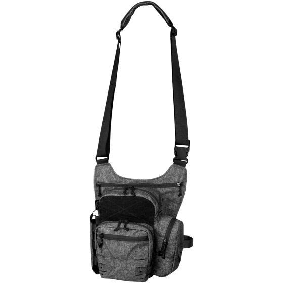 Helikon borsa a tracolla EDC in mélange nero-grigio
