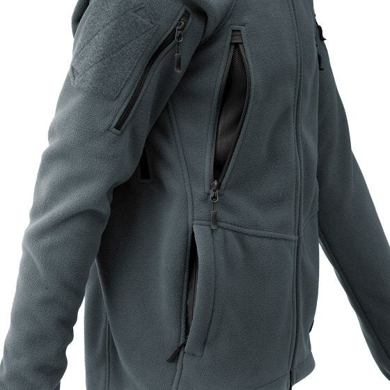 Helikon Scaldacollo in pile Patriot Mk2 - Shadow Grey / Nero