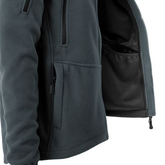 Helikon Scaldacollo in pile Patriot Mk2 - Shadow Grey / Nero